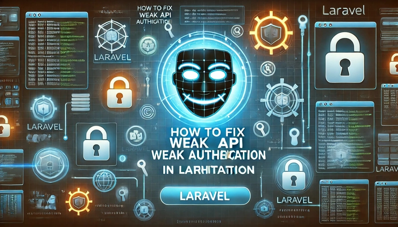 How to Fix Weak API Authentication in Laravel (With Code Examples)