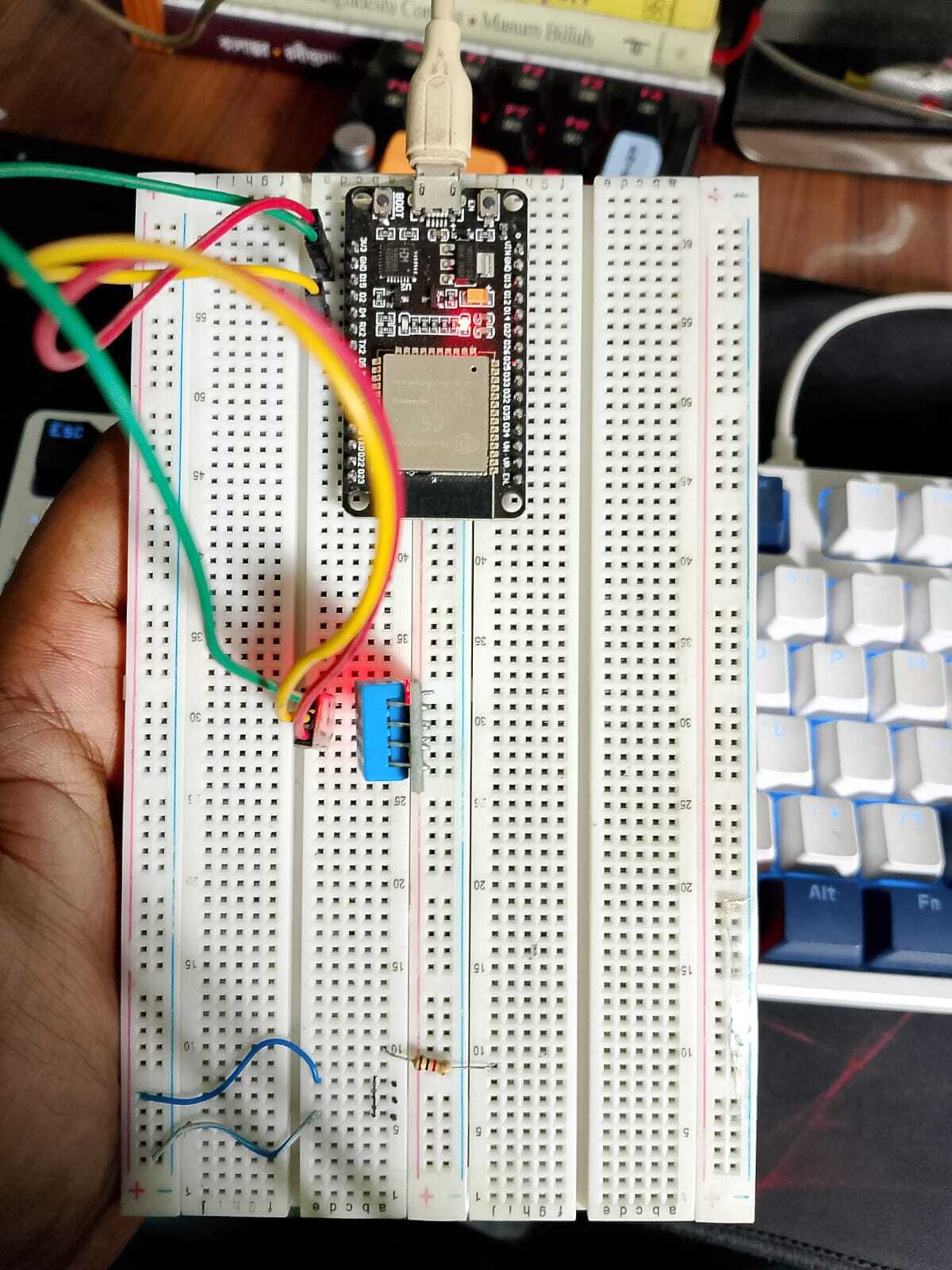 HonoSphere Connection Diagram Breadboard