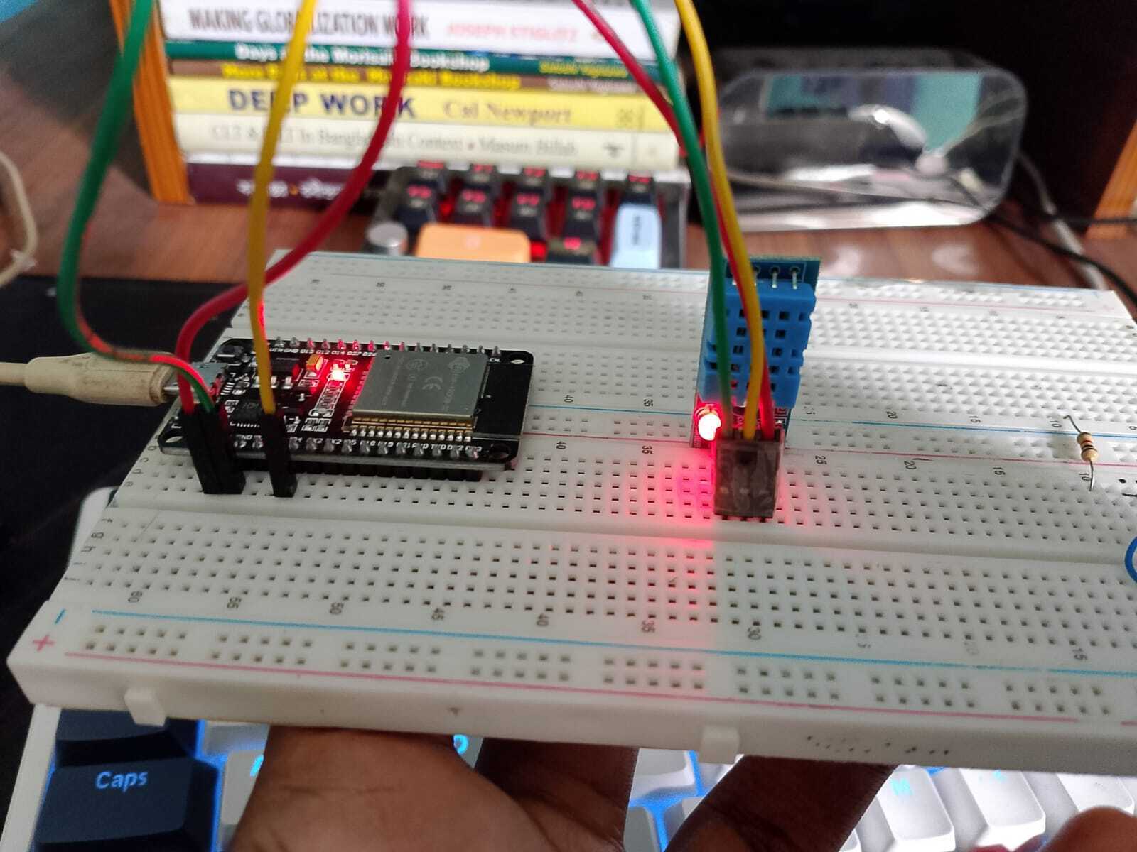 HonoSphere Connection Diagram Breadboard
