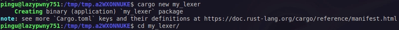 Creating simple and fast lexer with logos