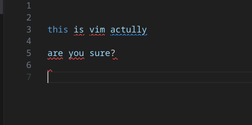 Using VIM