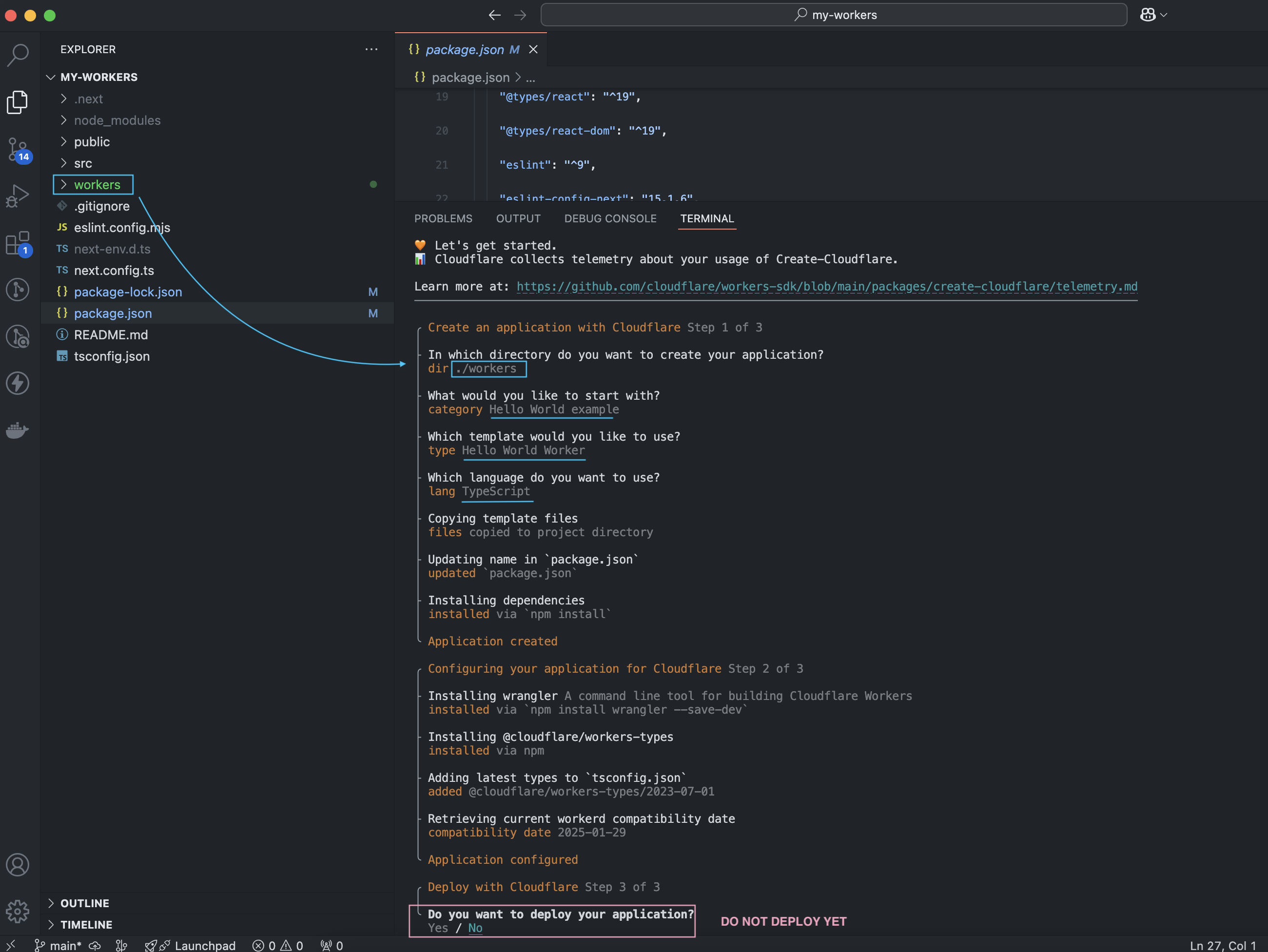 Cloudflare Workers Insallation and Setup