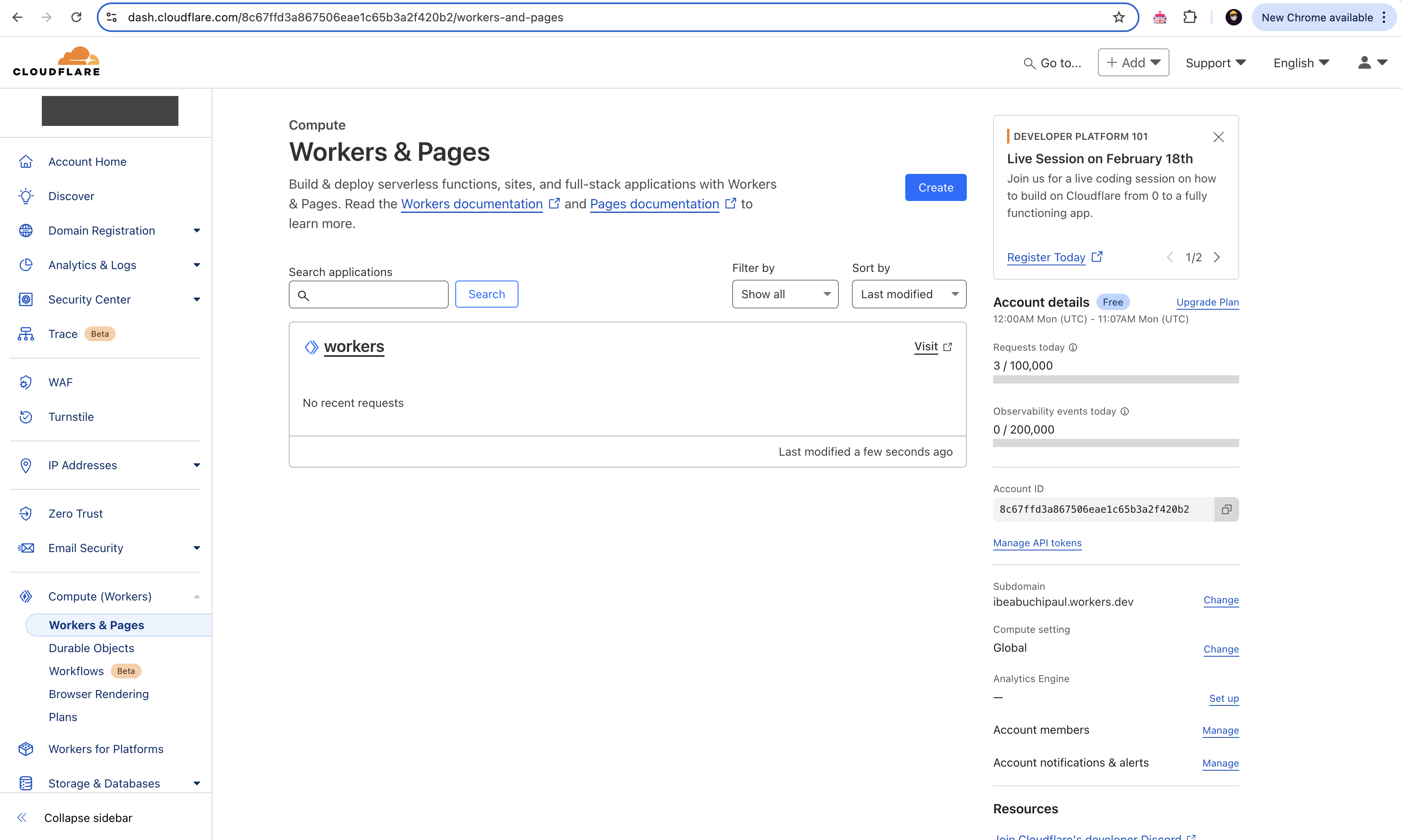 Cloudflare Workers Preview