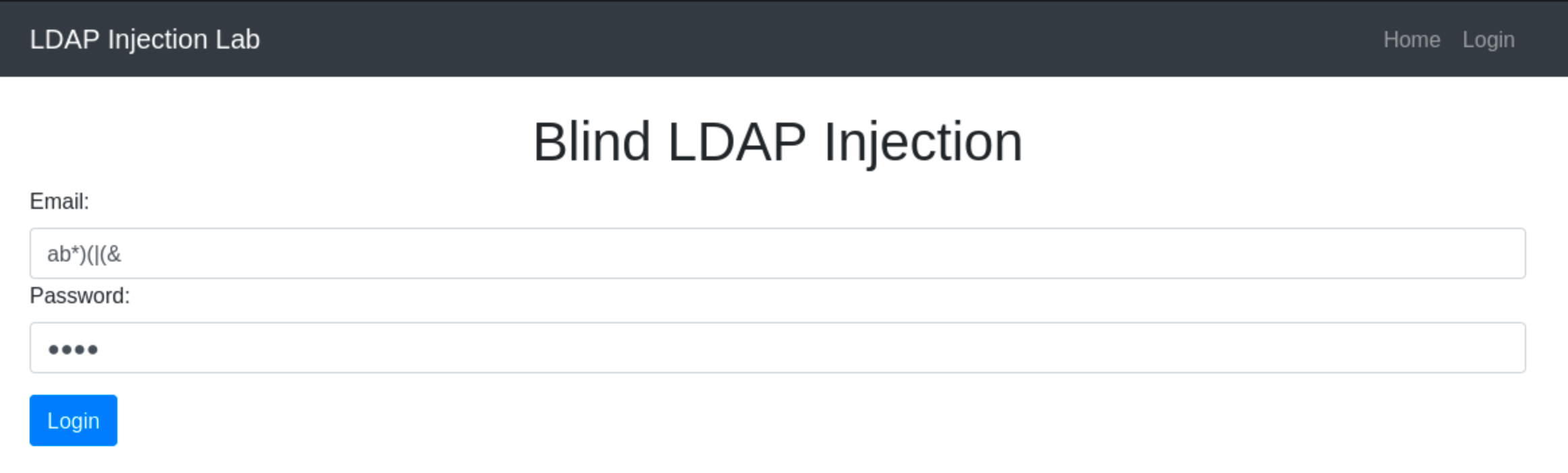 Second character injected in the payload