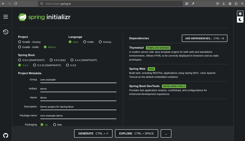 Using LiveReload with Spring boot devtools.