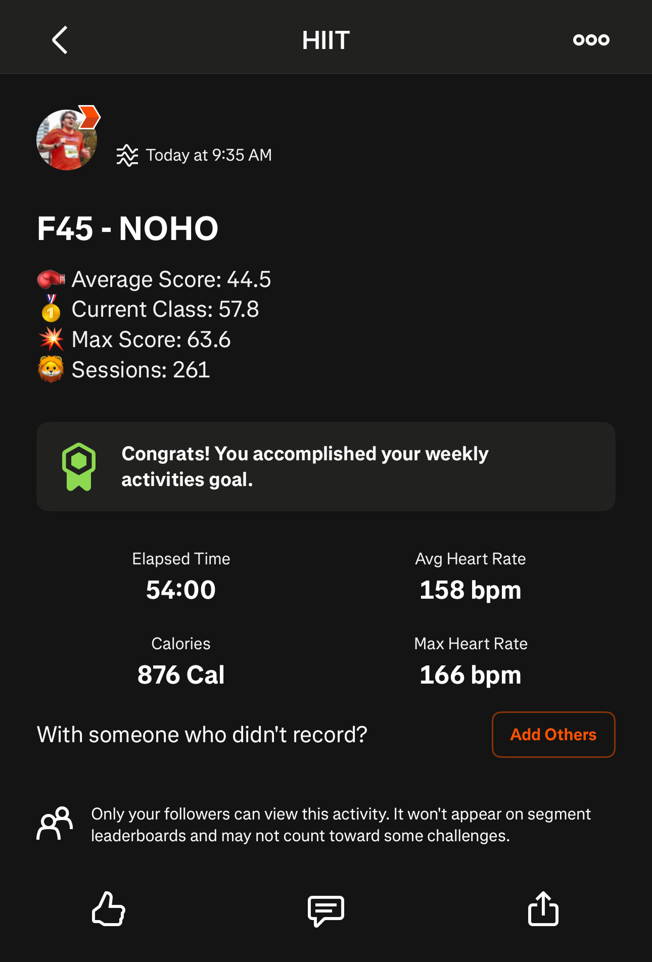 Strava Integration