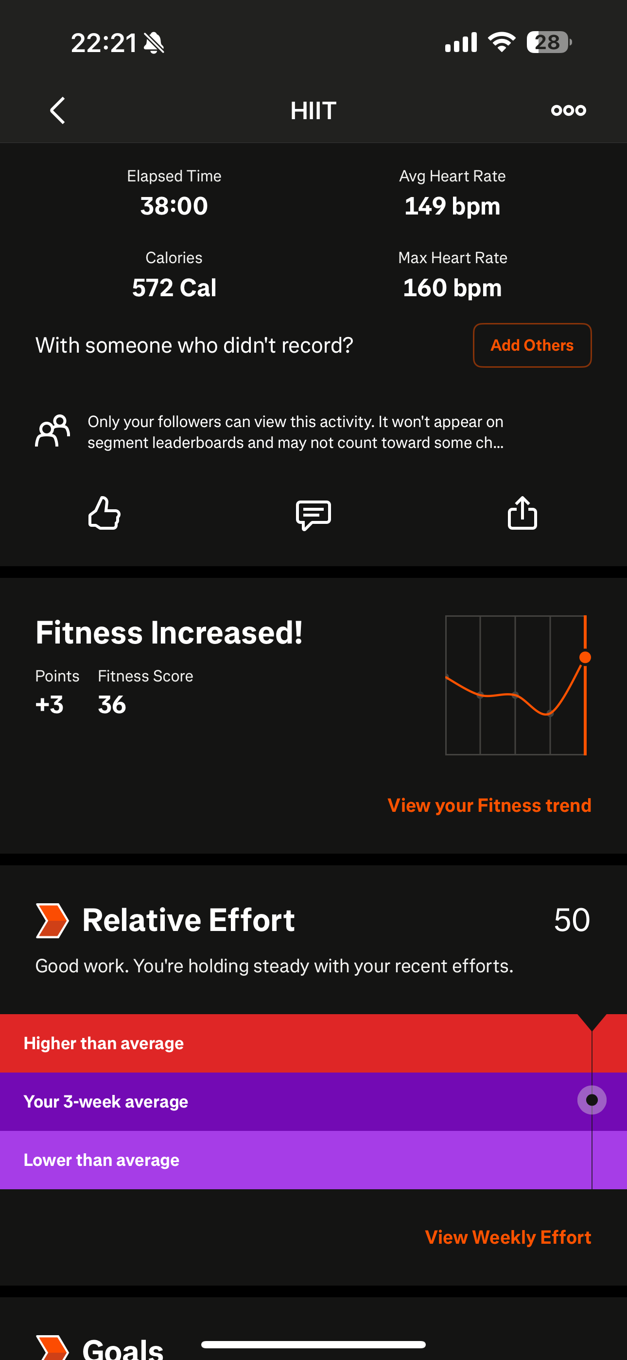Strava Integration
