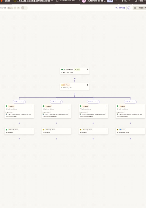 Automating Image Processing with Zapier, Google Drive, Canva, and Notion