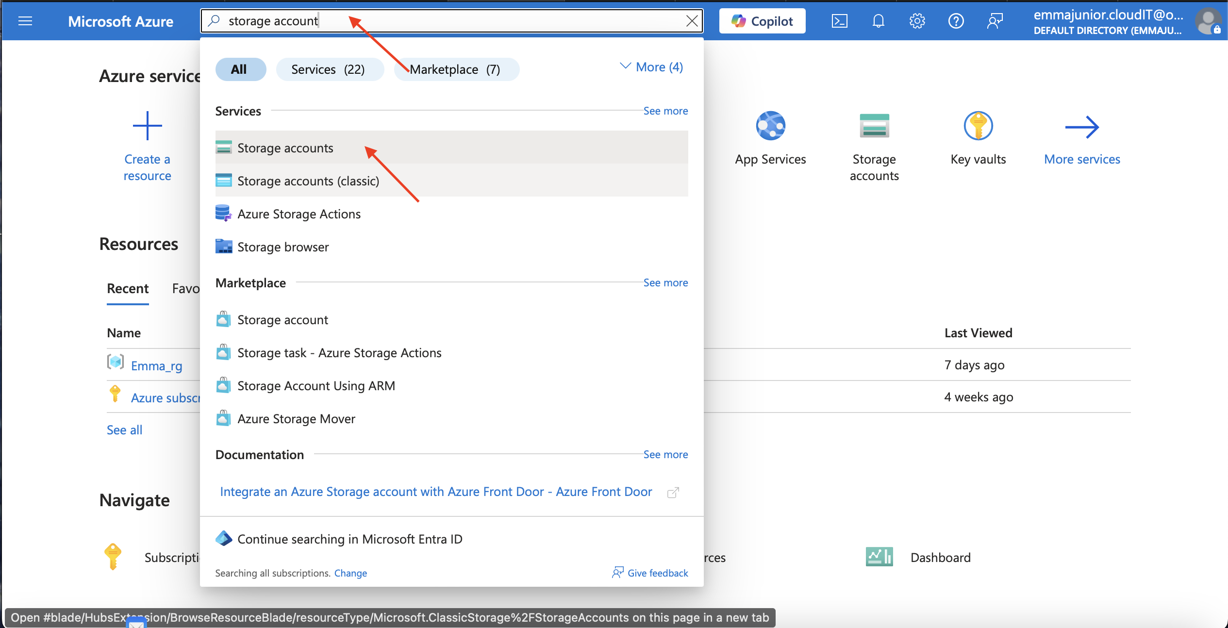 Search resources