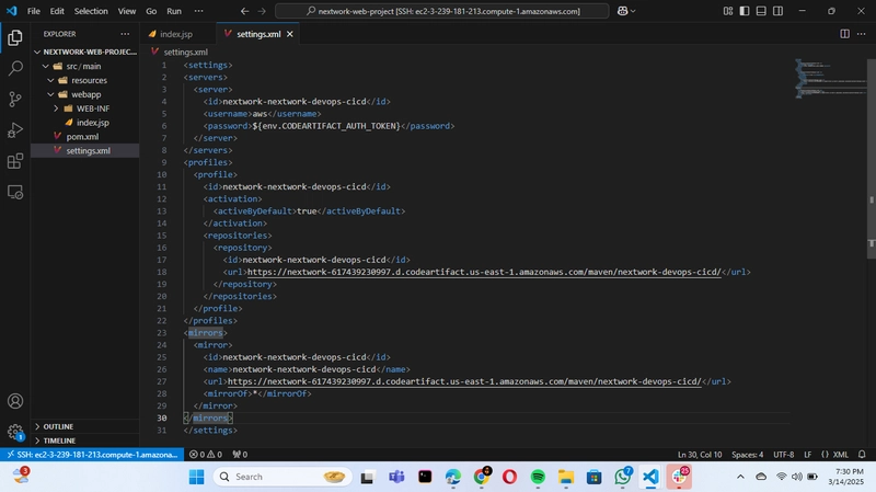 Setting Up an Automated Java Build and Deployment Pipeline with AWS CodeArtifact