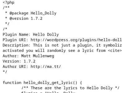hello.php page