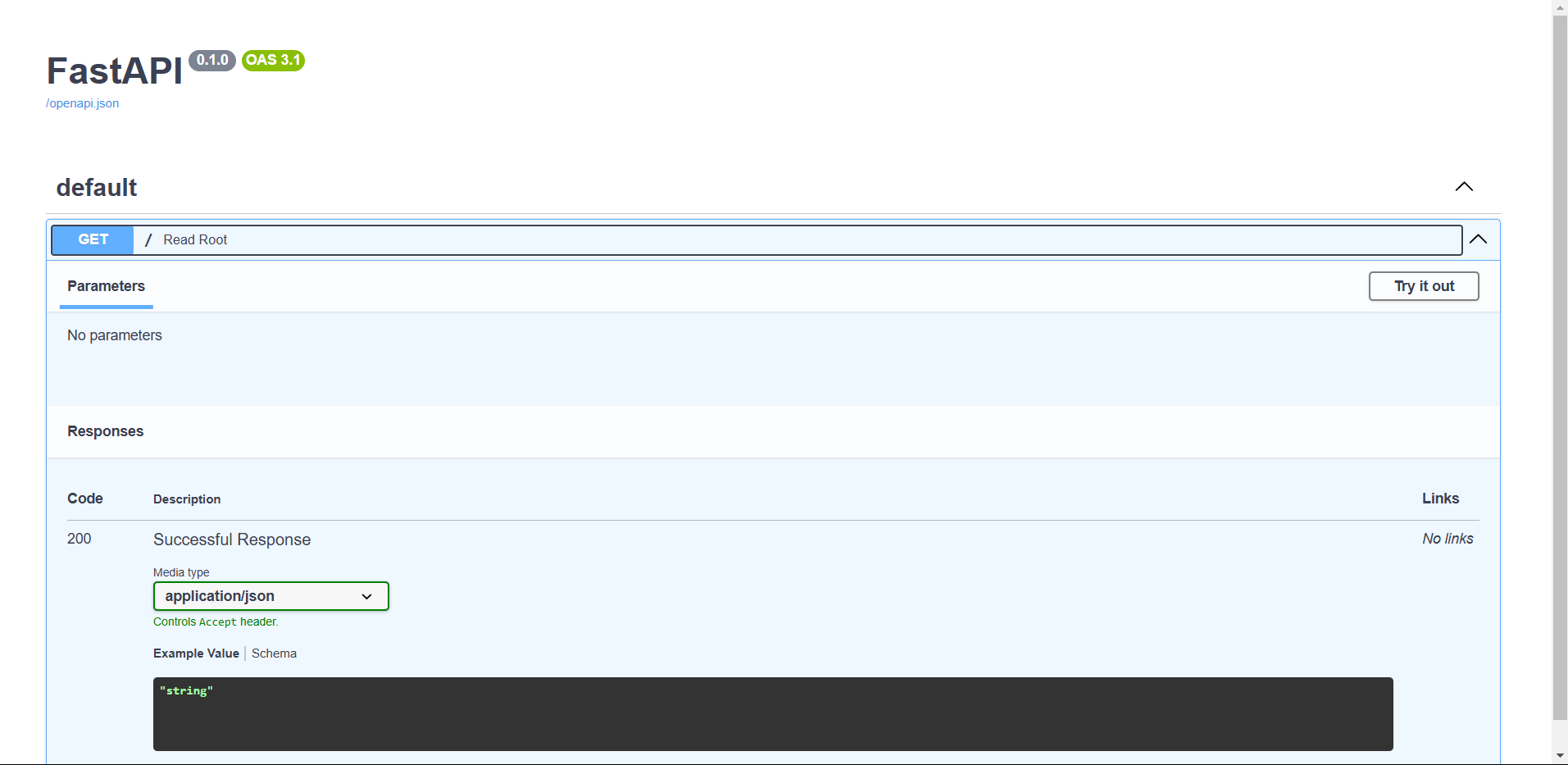 Swagger UI