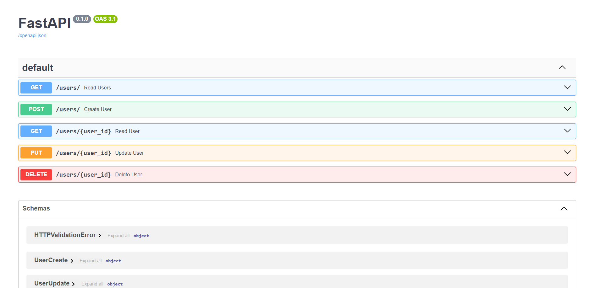 Swagger UI