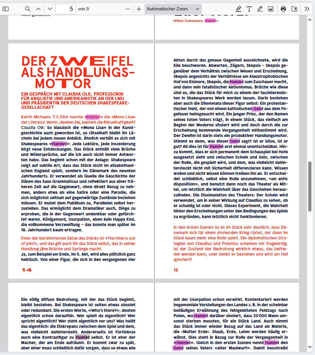 Multi-Highlighting in all of it's glory