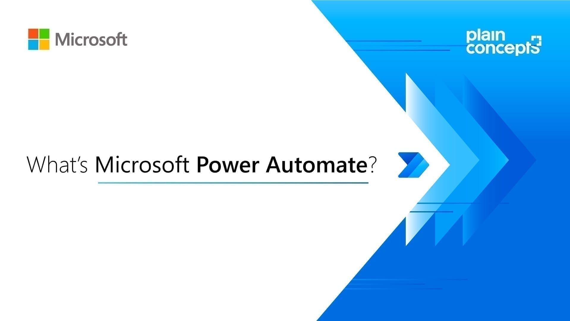 A promotional banner for Microsoft Power Automate, a cloud-based AI workflow automation solution that enables users to connect apps, automate workflows, and enhance productivity with AI-driven integration