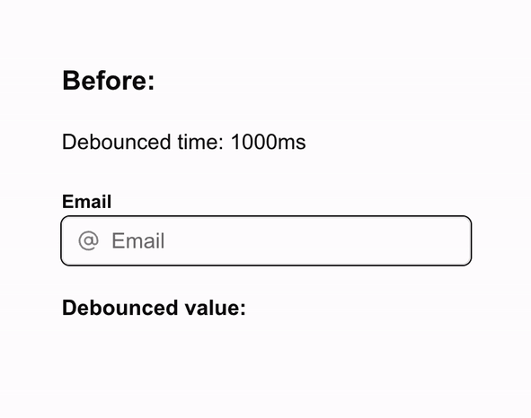 High re-renders before use of DebounceControl