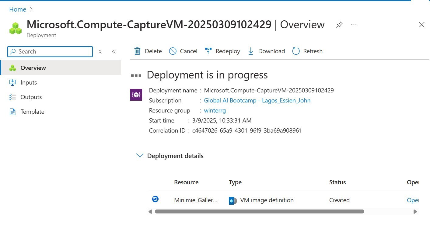 Deployment wait