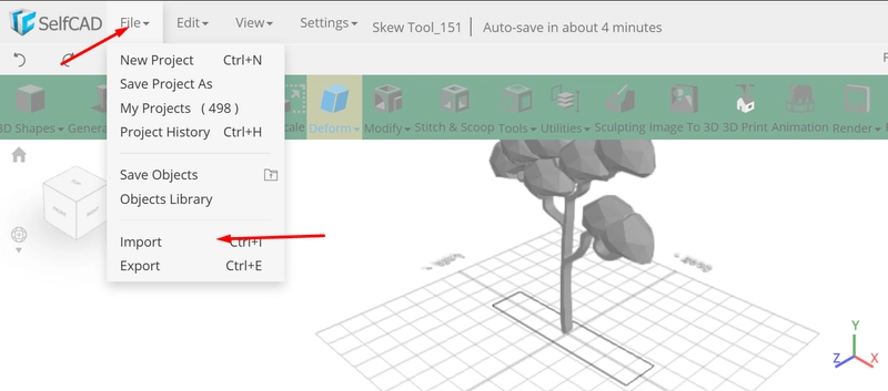 How to Use the Skew Tool in 3D CAD Software