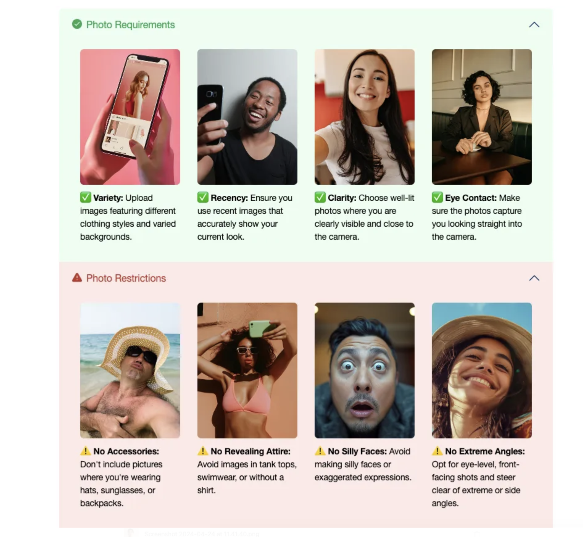 Image instructions