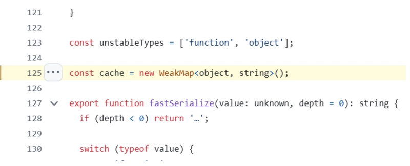 WeakMap in react-scan vs next-mdx source code.