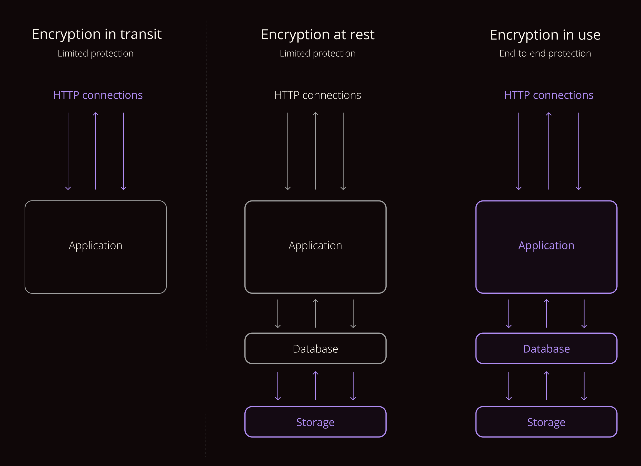 Encryption in use