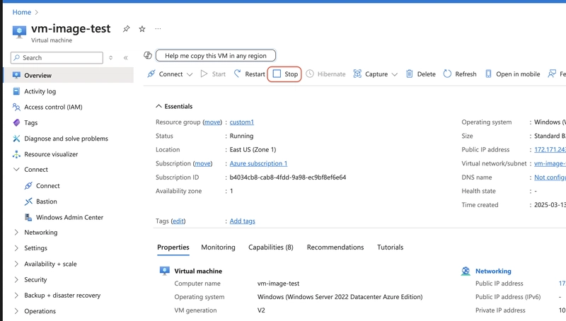 Azure Applied Skills: Creating a VM Image and Azure Compute Gallery