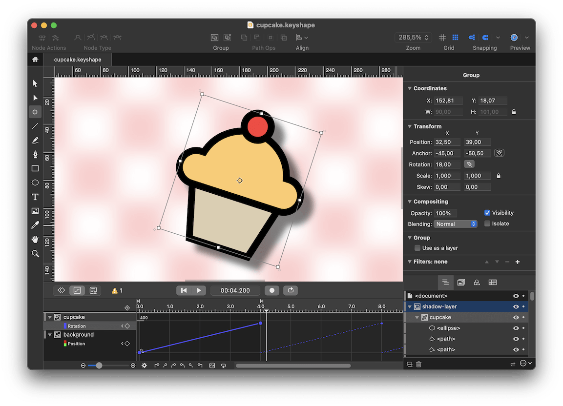 Keyshape Canvas