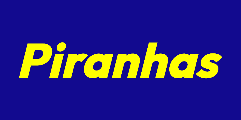 Piranhas Logo: CSS Styling — © Piranhas