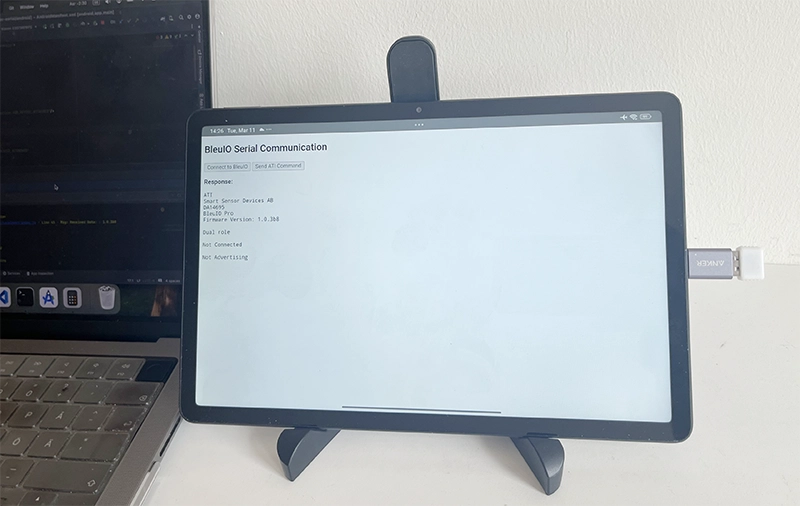 Serial communication with Android device
