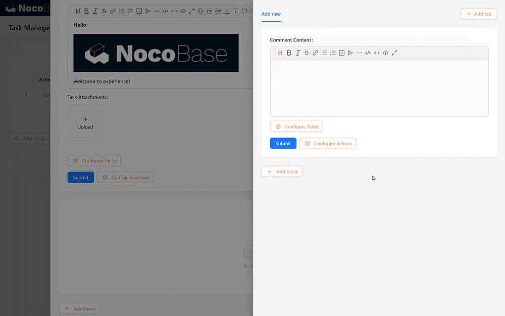 Create Comments List Block
