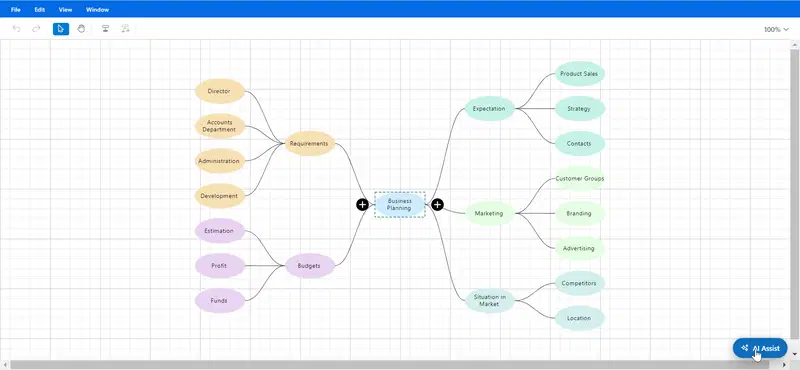 Create AI-Powered Mind Maps using OpenAI and Blazor Diagram Library