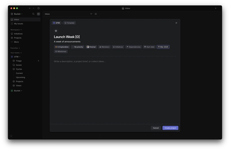 How we launch