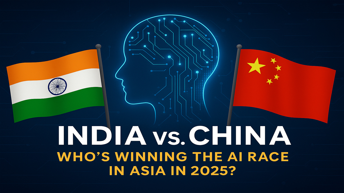 India vs China AI Race 2025