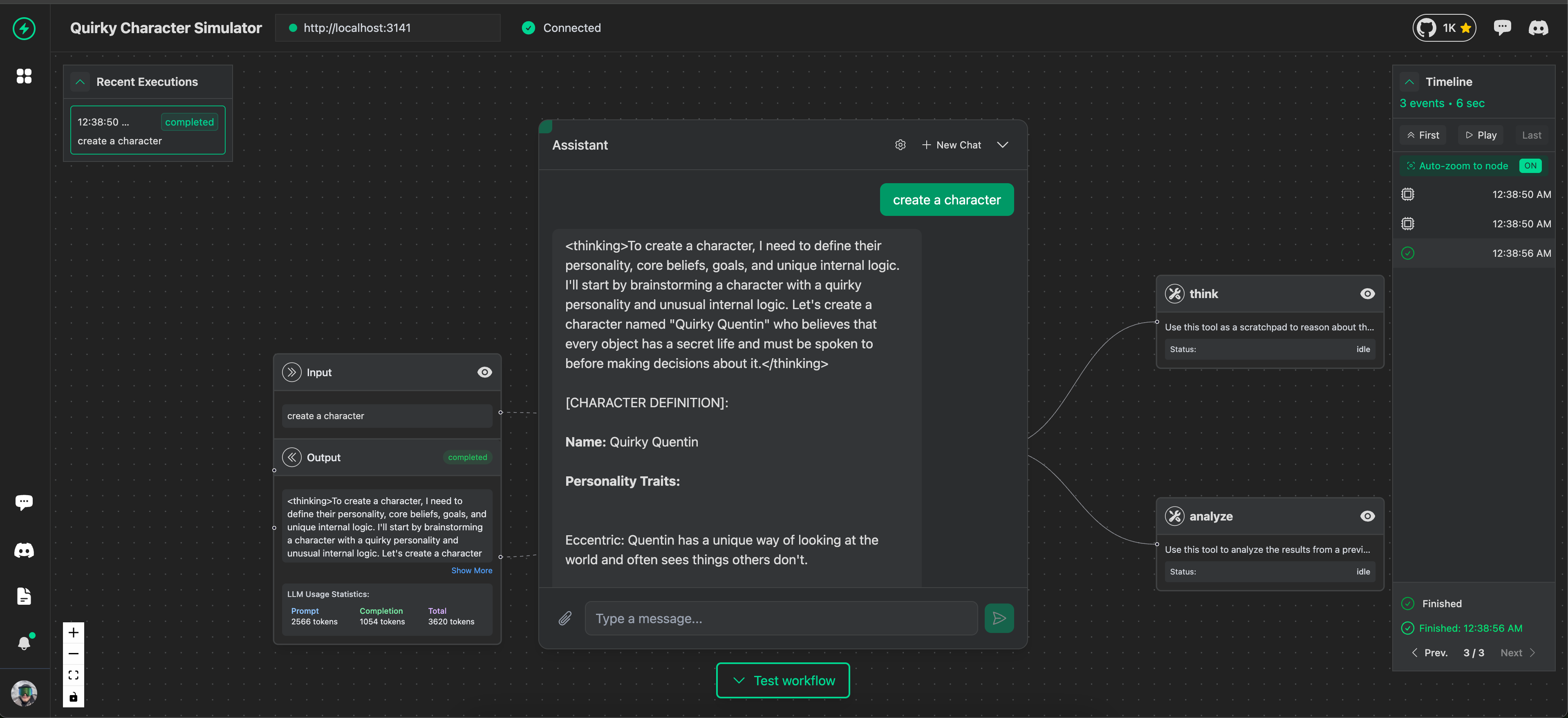 VoltAgent's Developer Console