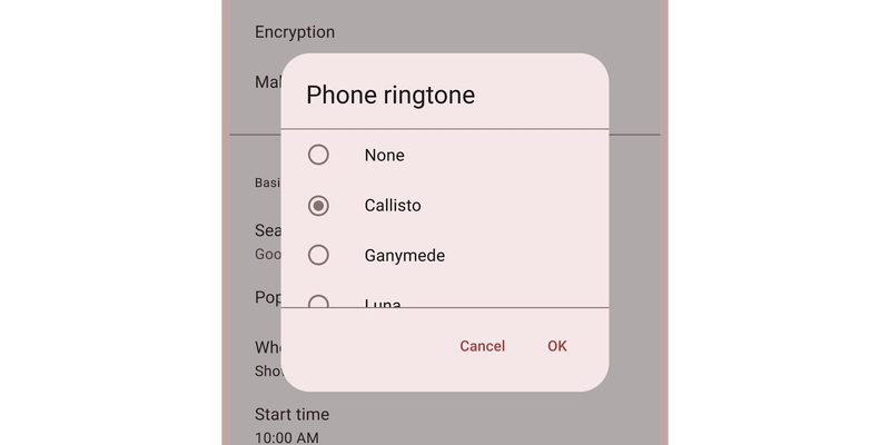 Composant Dialogue avec RiotJS