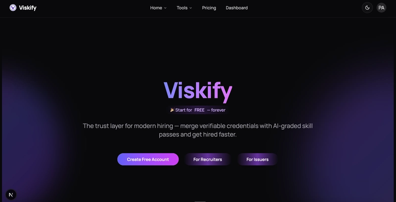 Viskify — Hiring on Proof, Not Promises, with Permit.io-Powered RBAC & Verifiable Credentials