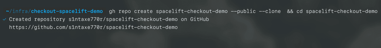 github actions checkout example