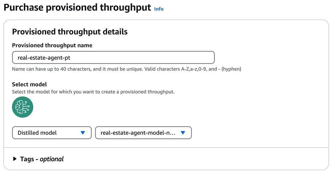 Provisioned Throughput
