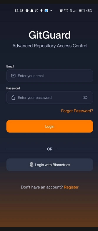 🚀 GitGuard – Secure Just-In-Time Repository Access with Biometrics & Permit.io
