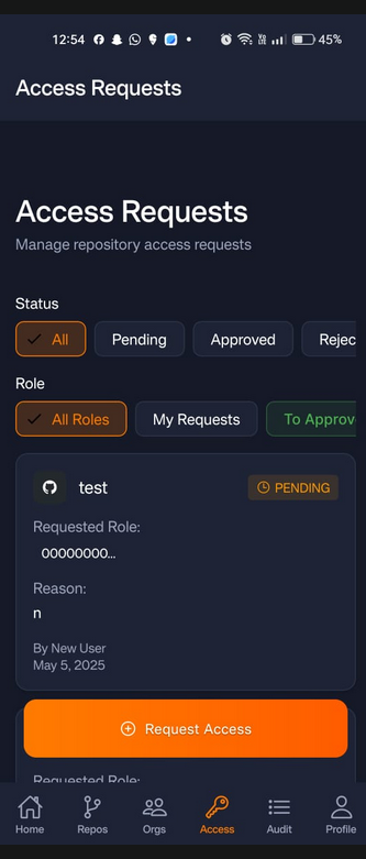 Access Request Manager