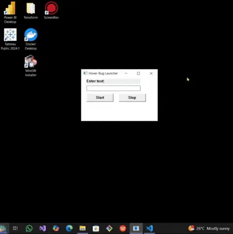 Hover Bug: A Prankware Simulator. Based on the 