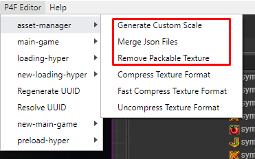 Setup new project slot