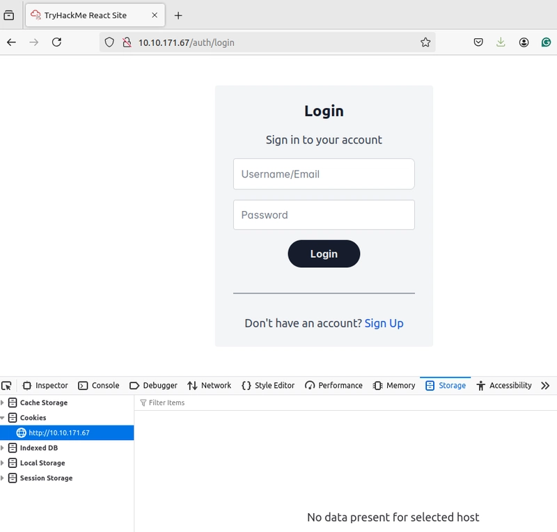 TryHackMe: Session Management