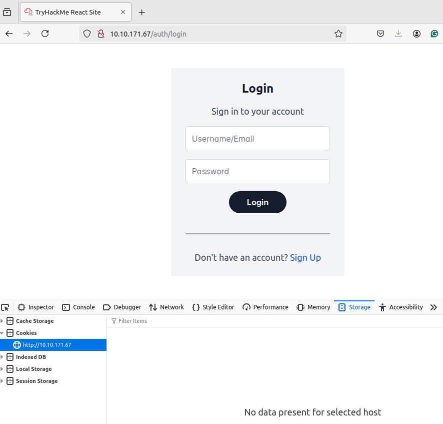 Login Panel