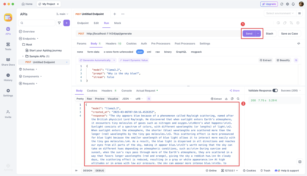 API Response