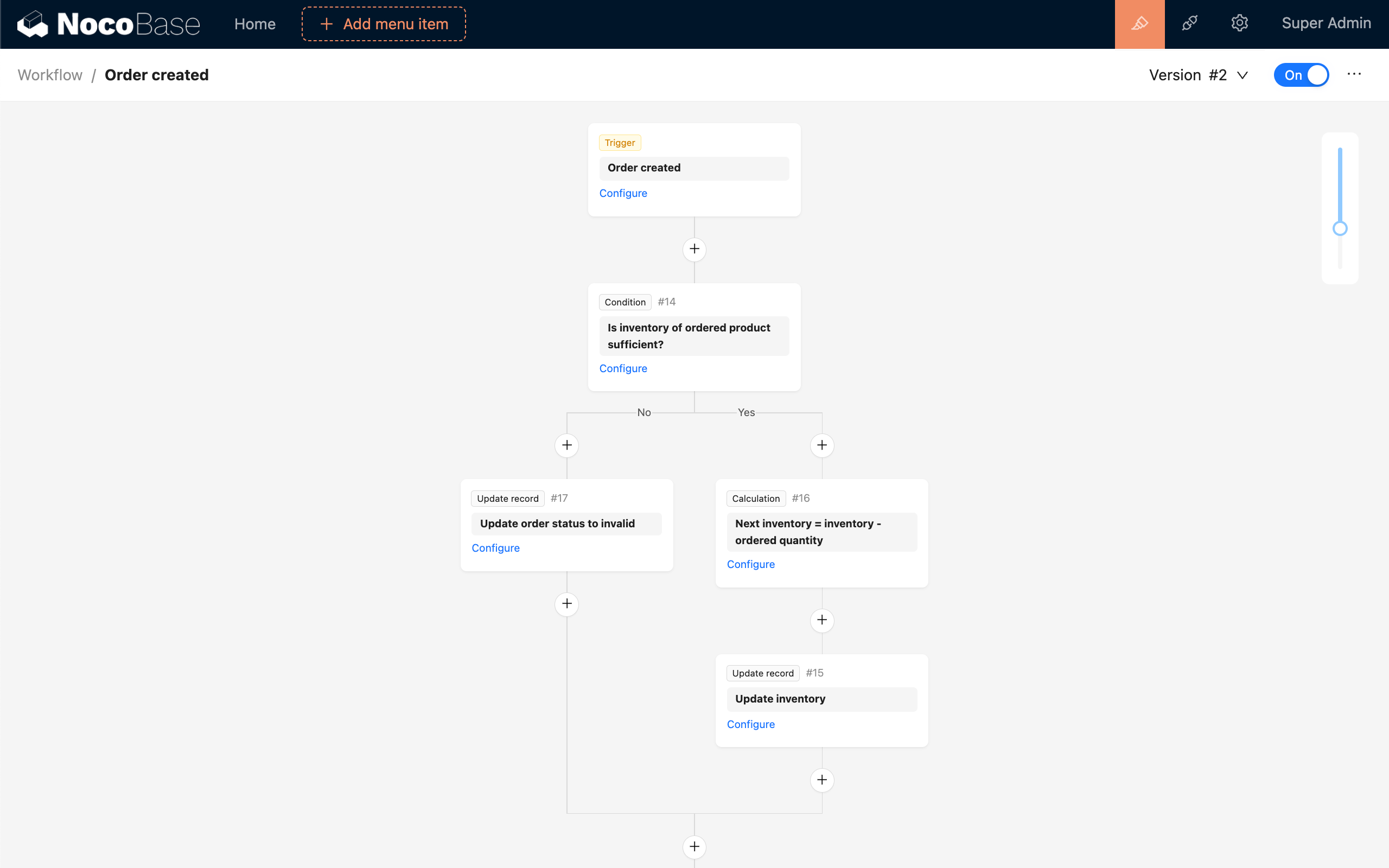 NocoBase: Fully Customizable Process Automation