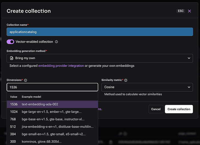Configuring AstraDB