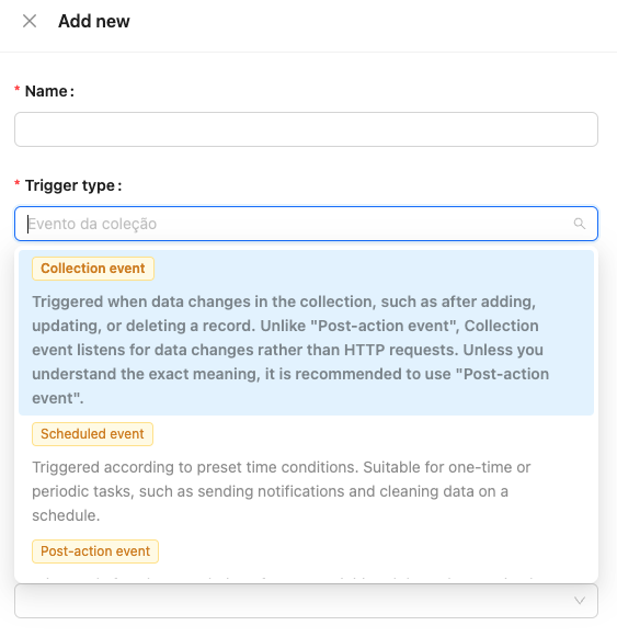 Configuring Workflow in NocoBase