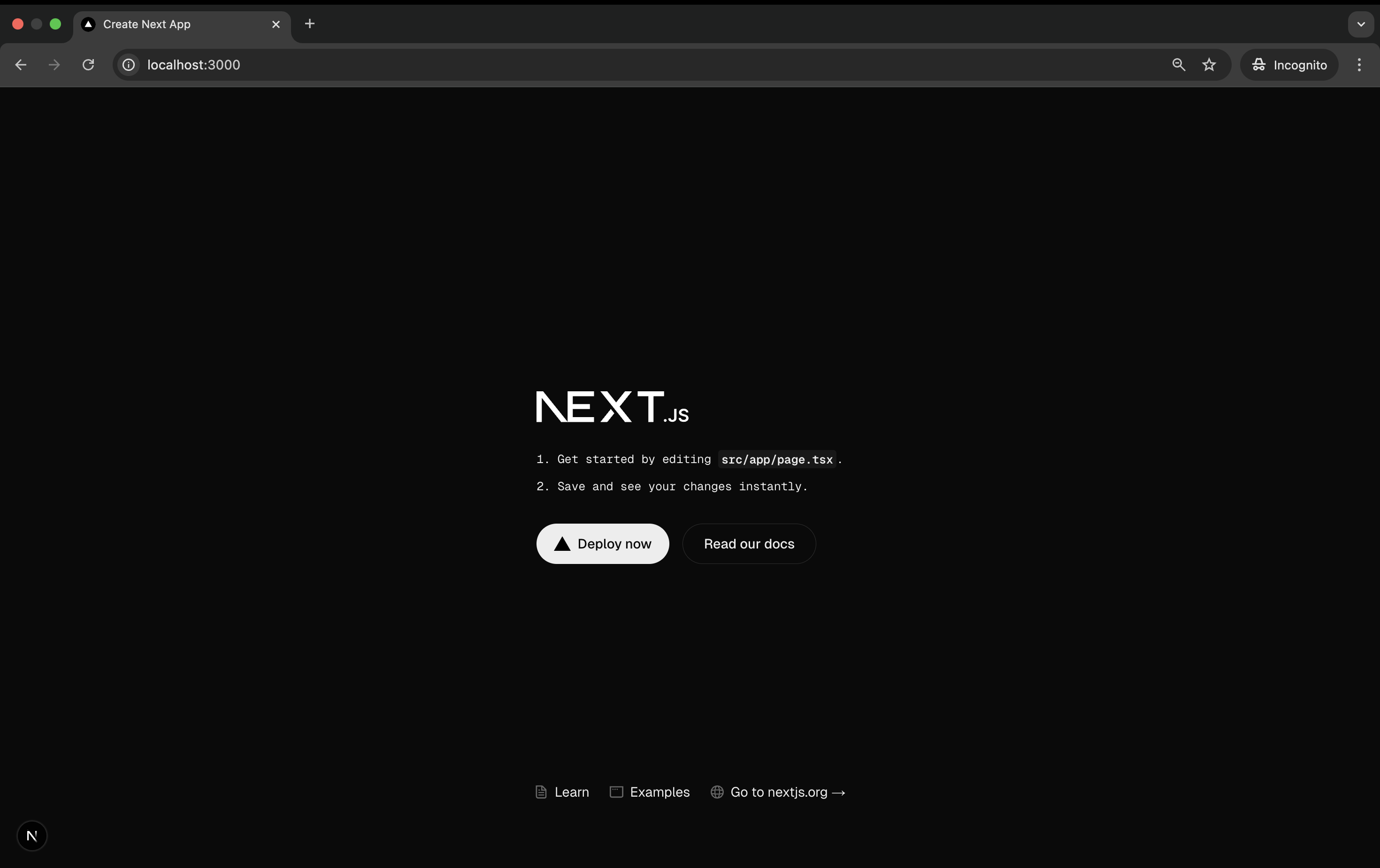 localhost:3000