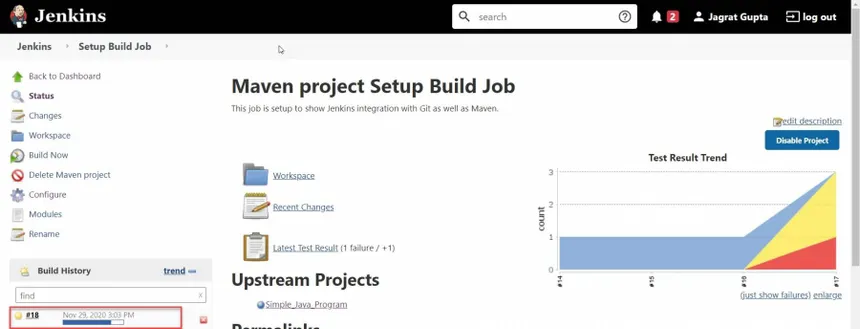 Jenkins Build Success